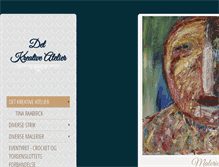 Tablet Screenshot of detkreativeatelier.dk